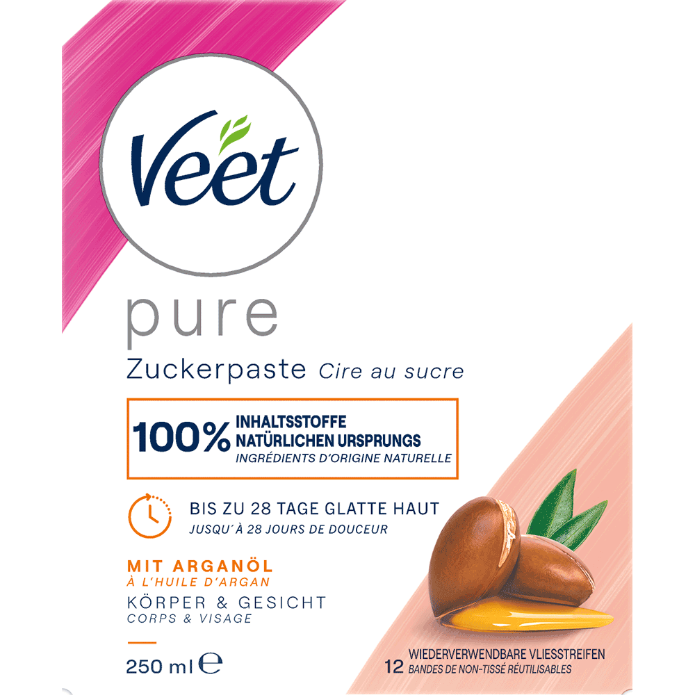 Bild: Veet pure Zuckerpaste