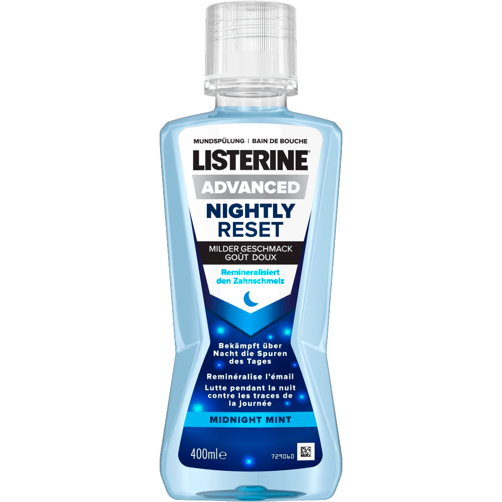 Bild: LISTERINE Mundspülung Nightly Reset