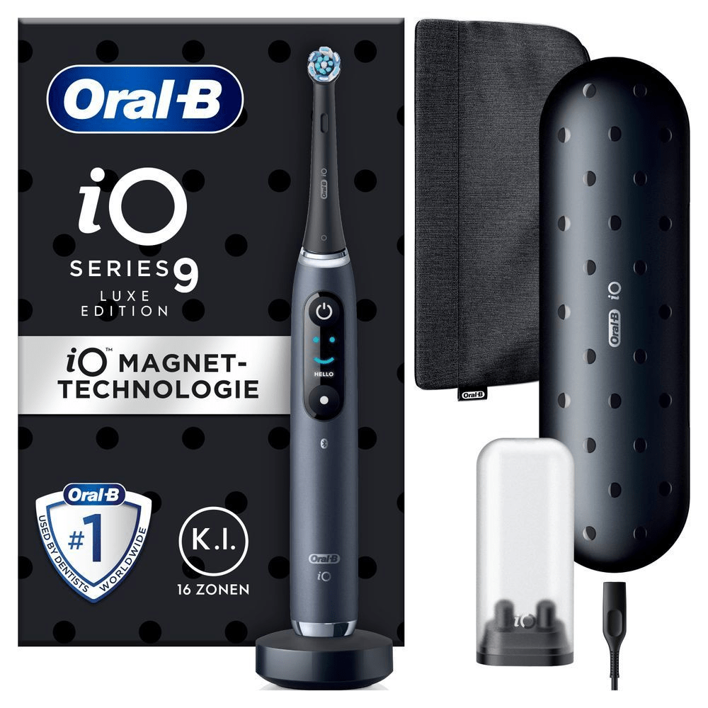 Bild: Oral-B iO Series 9 Elektrische Zahnbürste, Black Onyx