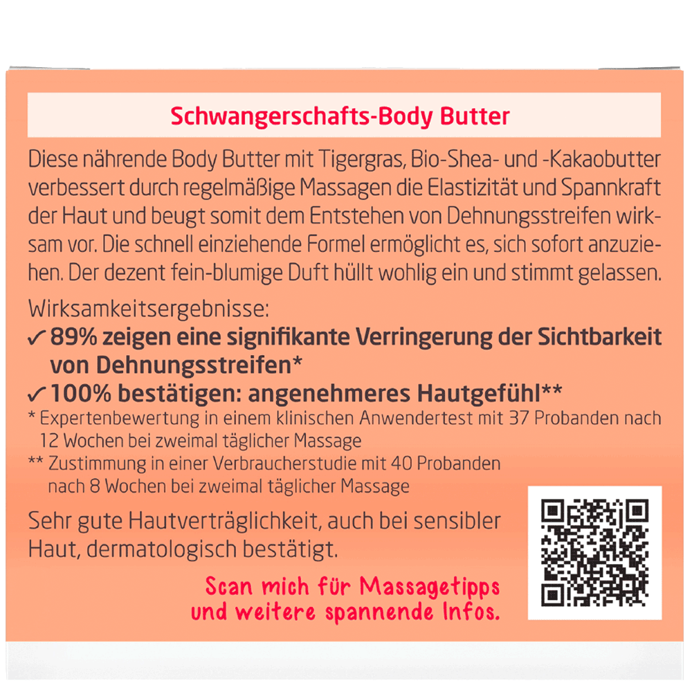 Bild: WELEDA Schwangerschaftsbody Butter