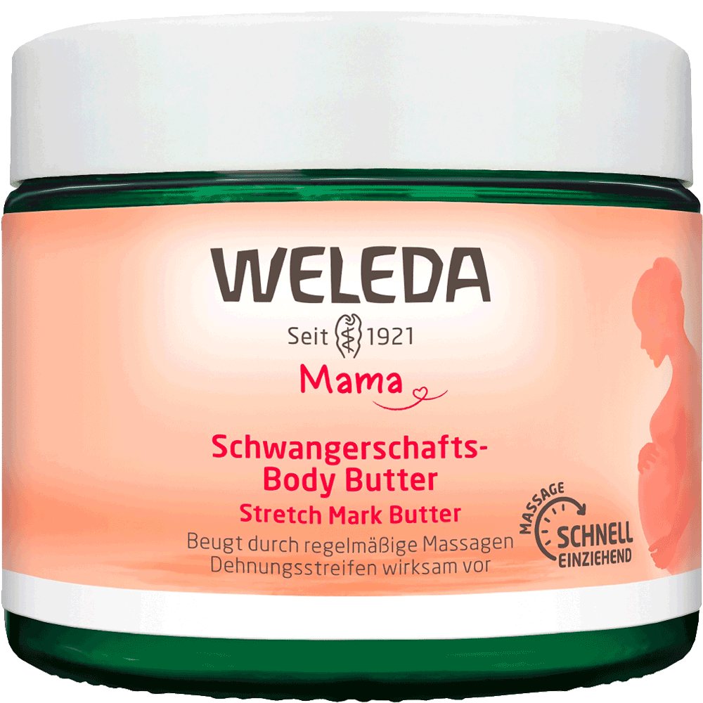 Bild: WELEDA Schwangerschaftsbody Butter