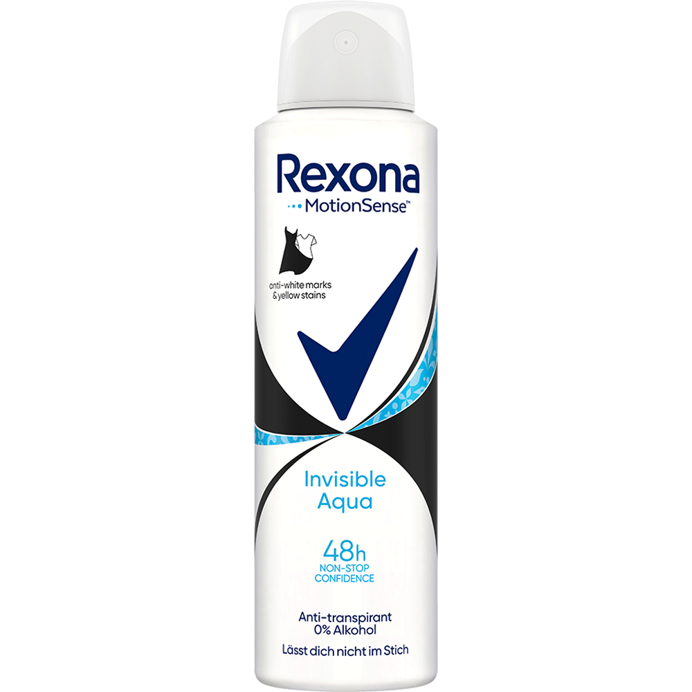 Bild: Rexona Motionsense Deo Spray Invisible Aqua