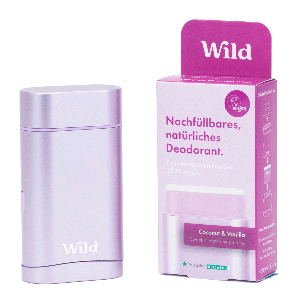 Bild: WILD Deostick Starter Kit Coconut Dreams