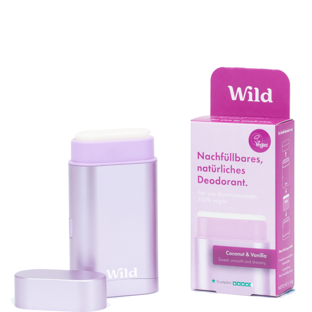 Bild: WILD Deostick Starter Kit Coconut Dreams