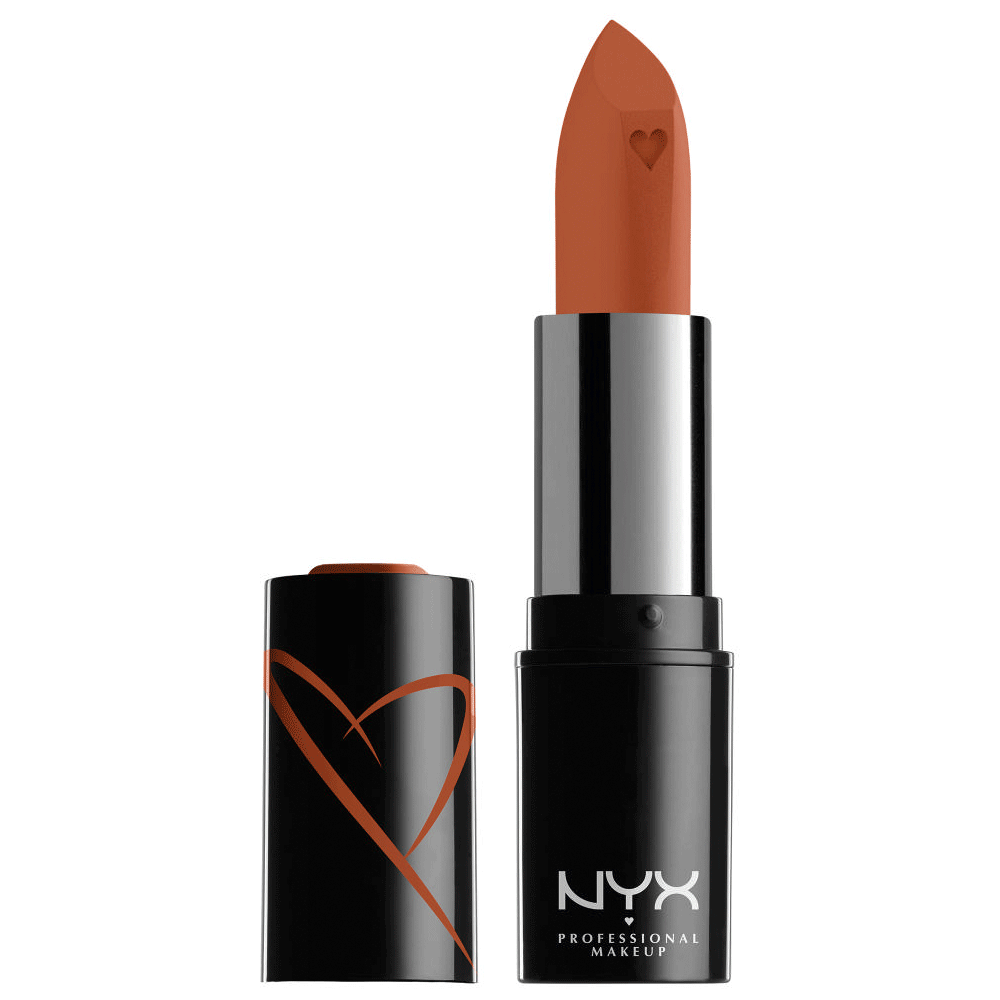 Bild: NYX Professional Make-up Shout Loud Satin Lipstick cactus