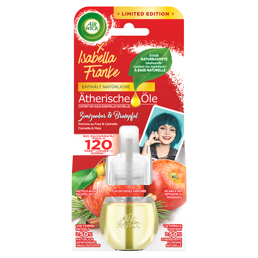 Bild: AIRWICK Duftstecker Nachfüllung Zimtzauber & Bratapfel