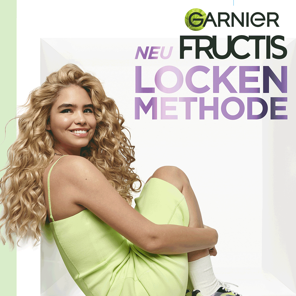 Bild: GARNIER FRUCTIS Locken Methode Haarpflege Spray