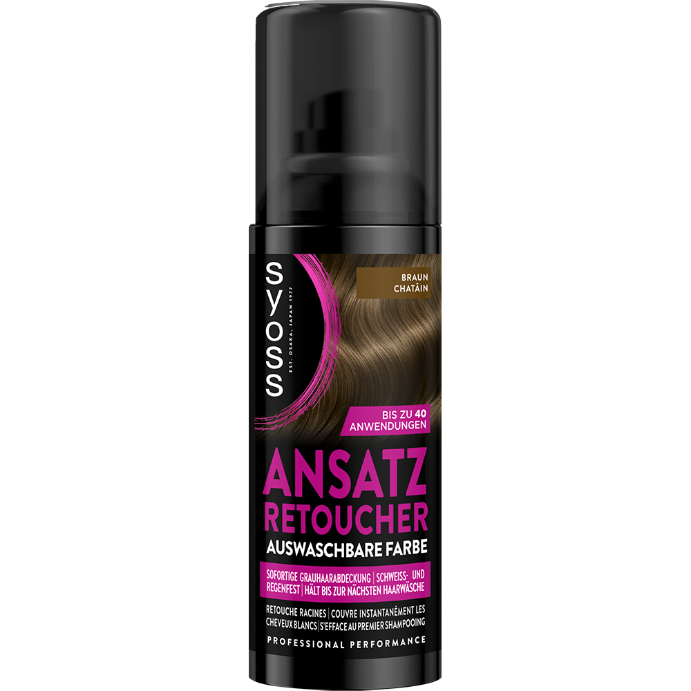 Bild: syoss Ansatz Retoucher Braun