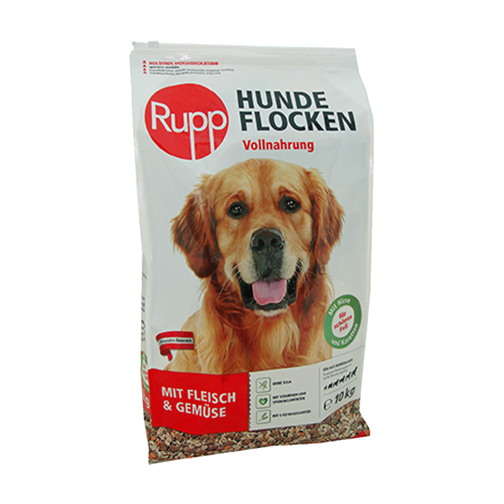 Bild: Rupp Hundeflocken mit Fleisch und Gemüse 10kg