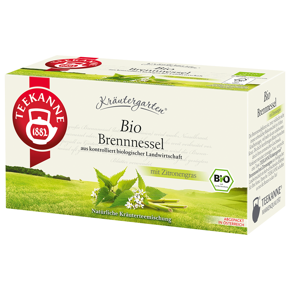 Bild: TEEKANNE Bio Tee Brennessel Zitronengras