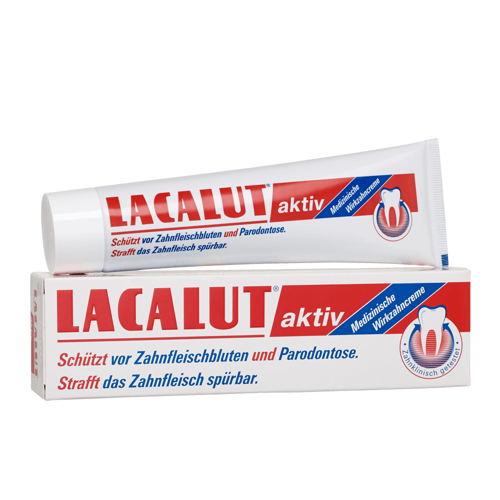Bild: LACALUT aktiv Zahncreme
