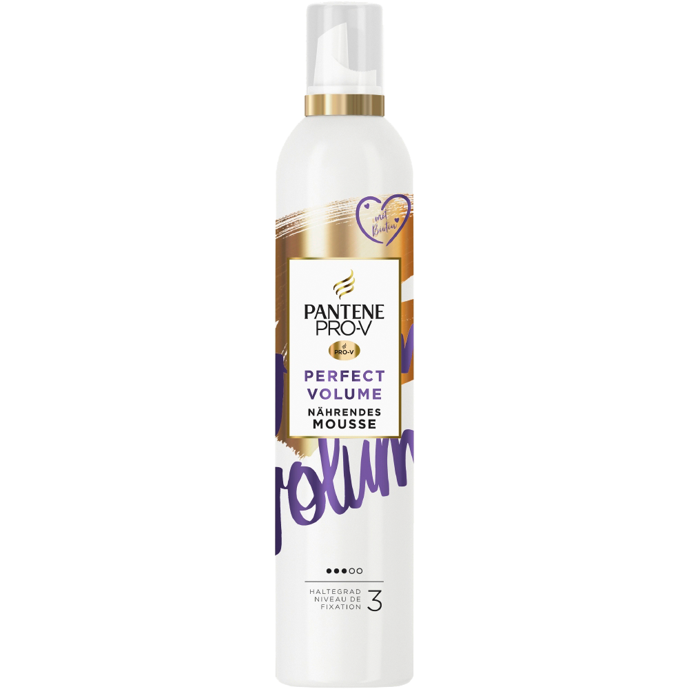 Bild: PANTENE PRO-V Perfect Volume Nährendes Haar Mousse Mit Biotin