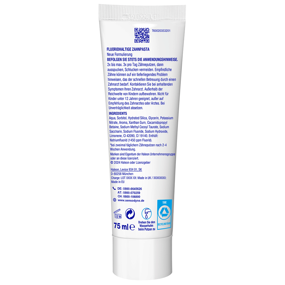 Bild: SENSODYNE Zahnpasta Multi Care Kariesschutz & Frische