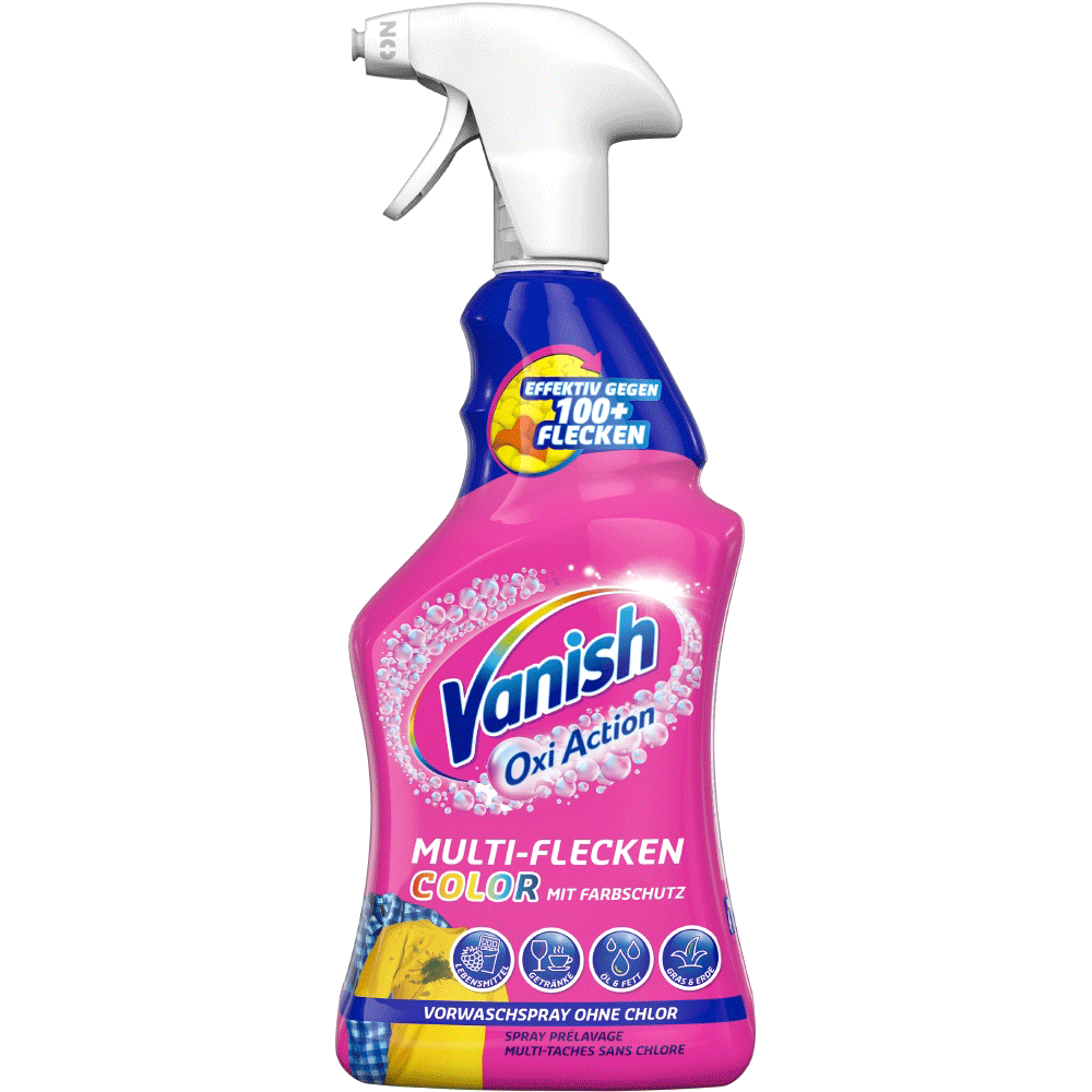 Bild: Vanish OxiAction Vorwasch-Spray