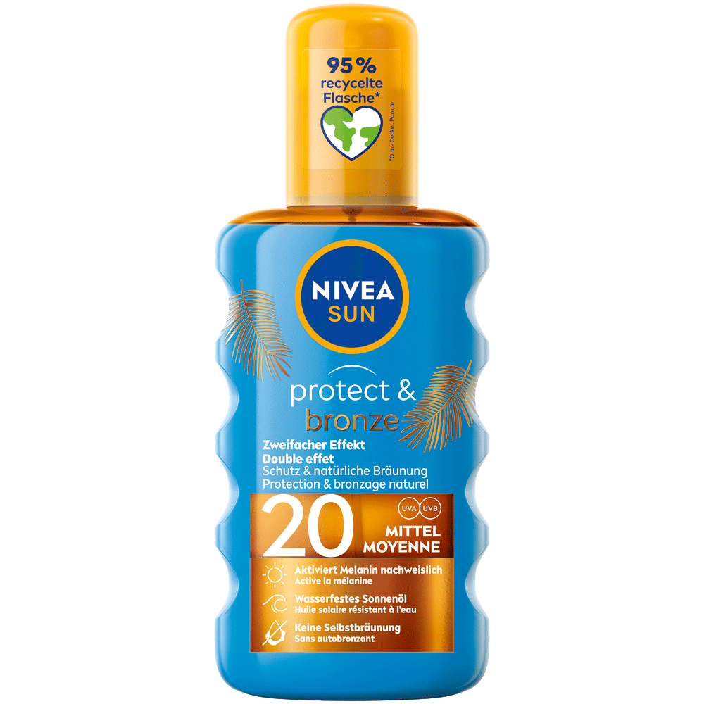 Bild: NIVEA Sun Schutz & Bräune Sonnenöl LSF20