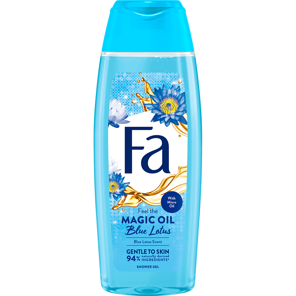 Bild: Fa Magic Oil Blauer Lotus Duschgel