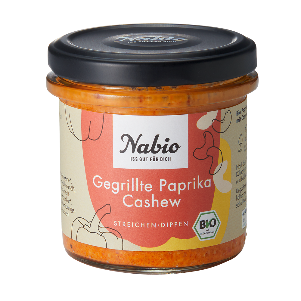 Bild: Nabio Gegrillte Paprika Cashew