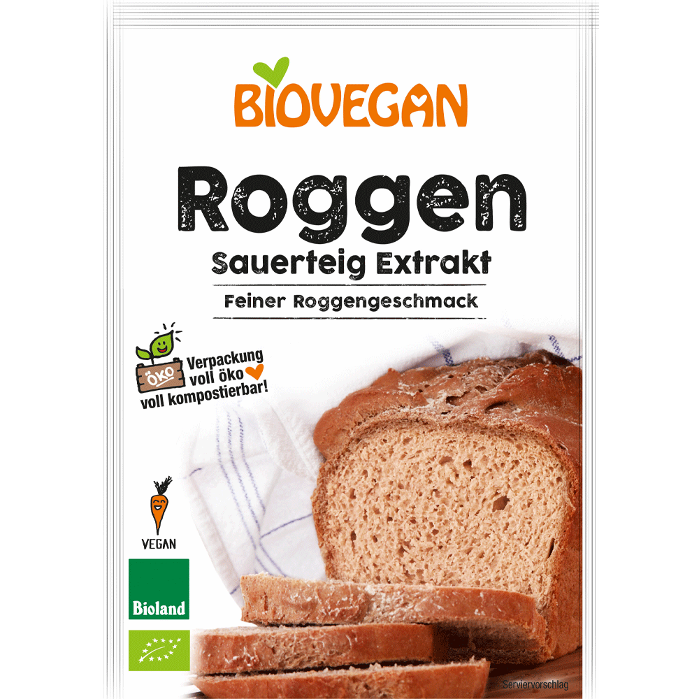 Bild: Biovegan Roggen Sauerteig Extrakt
