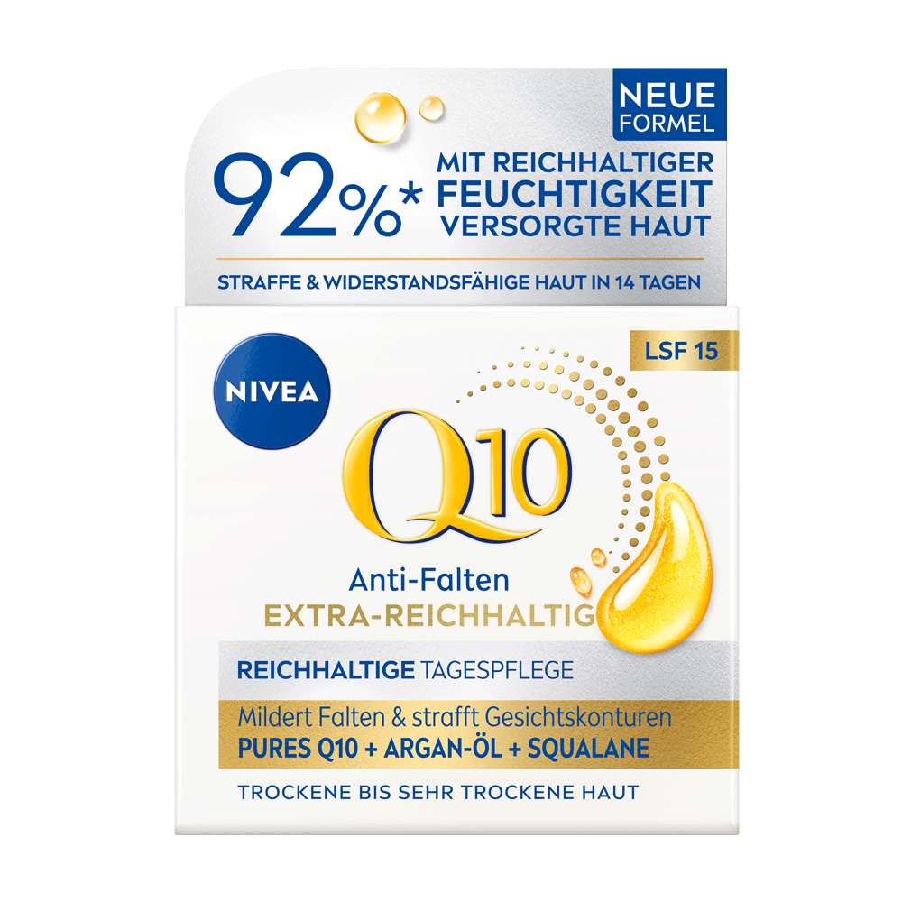 Bild: NIVEA Q10 Anti-Falten Extra Reichhaltige Tagespflege