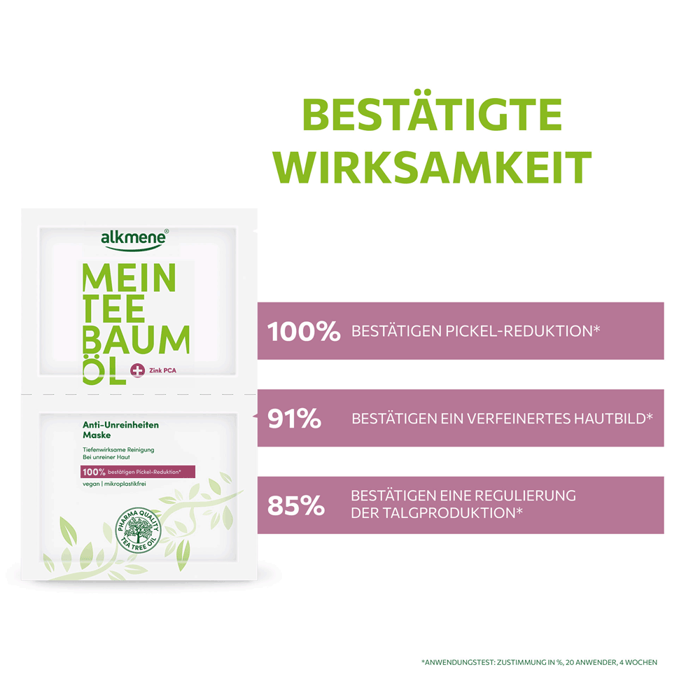 Bild: alkmene Mein Teebaumöl Anti-Unreinheiten Maske