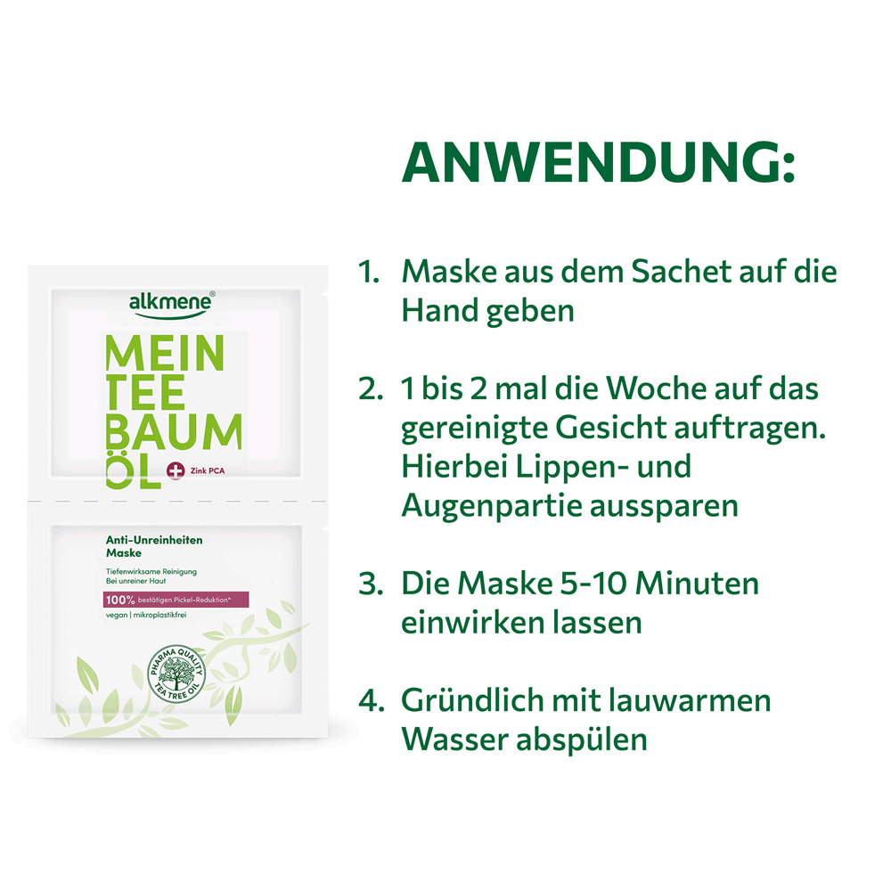 Bild: alkmene Mein Teebaumöl Anti-Unreinheiten Maske