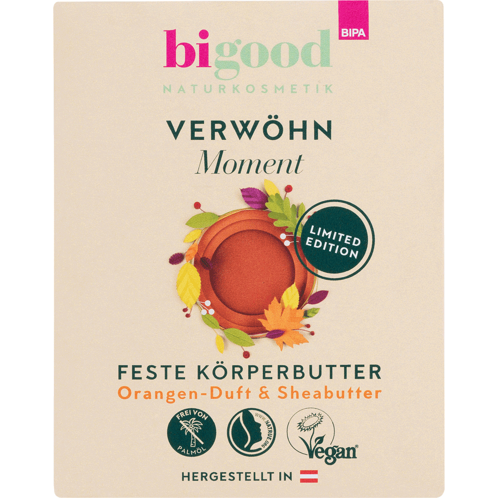 Bild: bi good Verwöhn Moment Feste Körperbutter