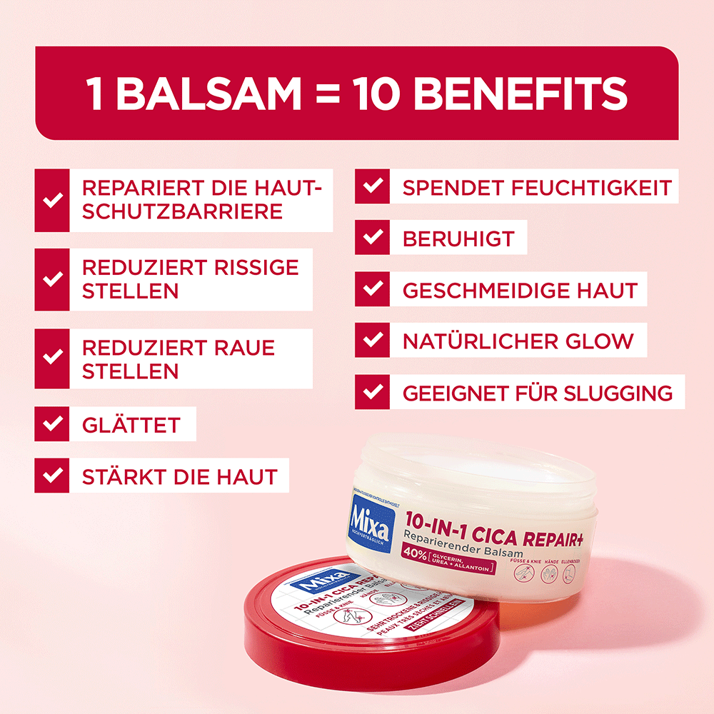 Bild: Mixa 10-in-1 Cica Repair+ Reparierender Balsam