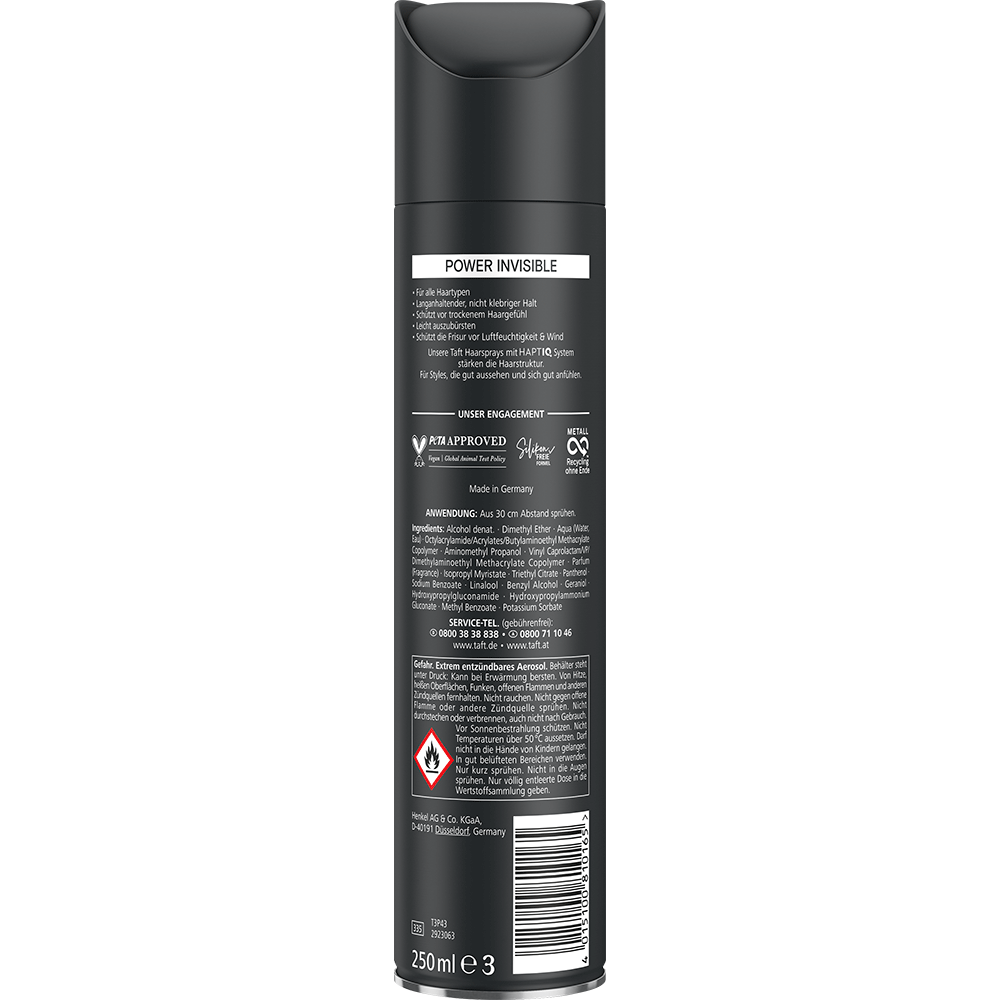 Bild: Schwarzkopf taft Haarspray Power Invisible