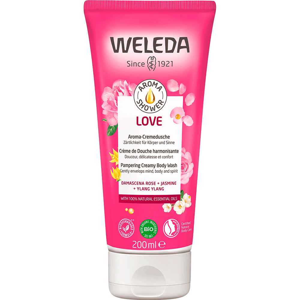 Bild: WELEDA Dusche Aroma Love