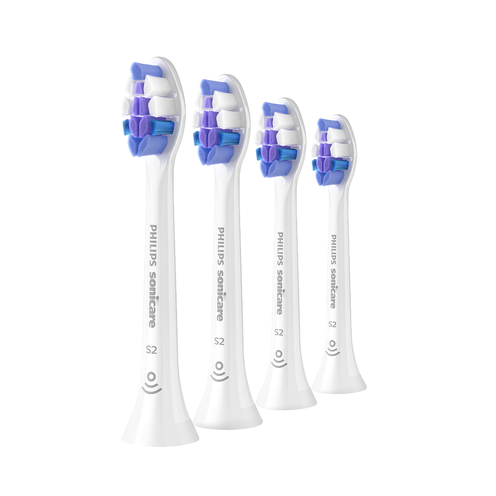Bild: PHILIPS Sonicare Aufsteckbürsten S2 Sensitive 4er Pack