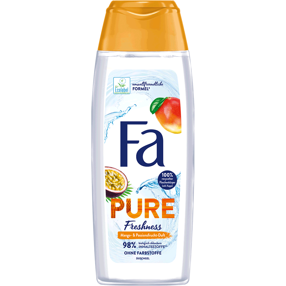 Bild: Fa Pure Freshness Duschgel Mango & Passionfruit