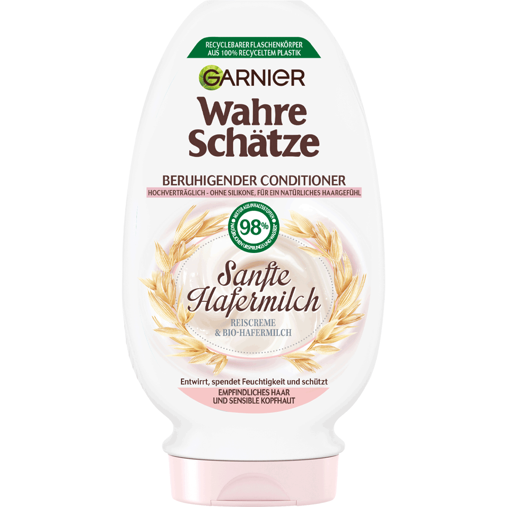 Bild: GARNIER Wahre Schätze beruhigende Spülung Hafermilch
