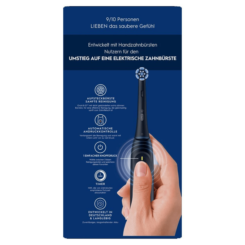 Bild: Oral-B iO Series 2 Elektrische Zahnbürste, Night Black
