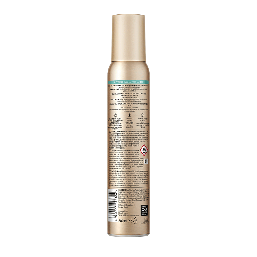Bild: WELLA wellaflex Schaumfestiger Invisible Hold