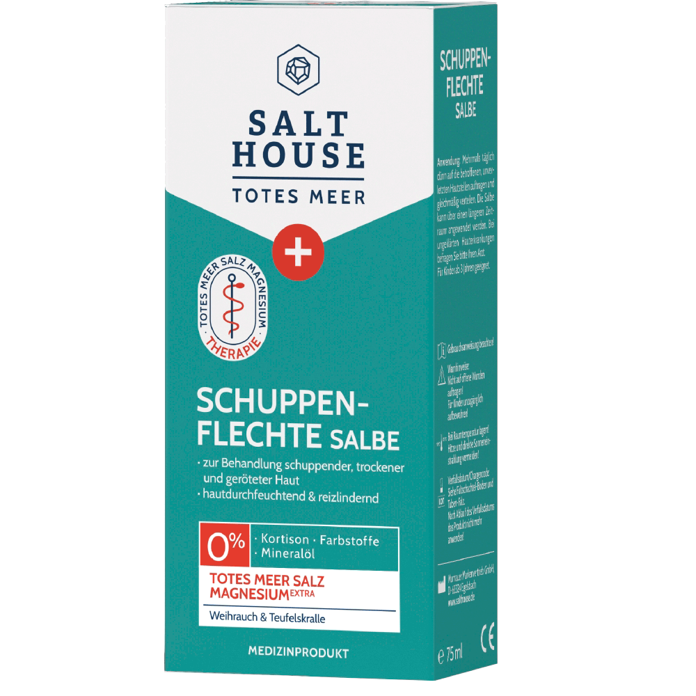 Bild: SALTHOUSE Totes Meer Schuppenflechte Salbe