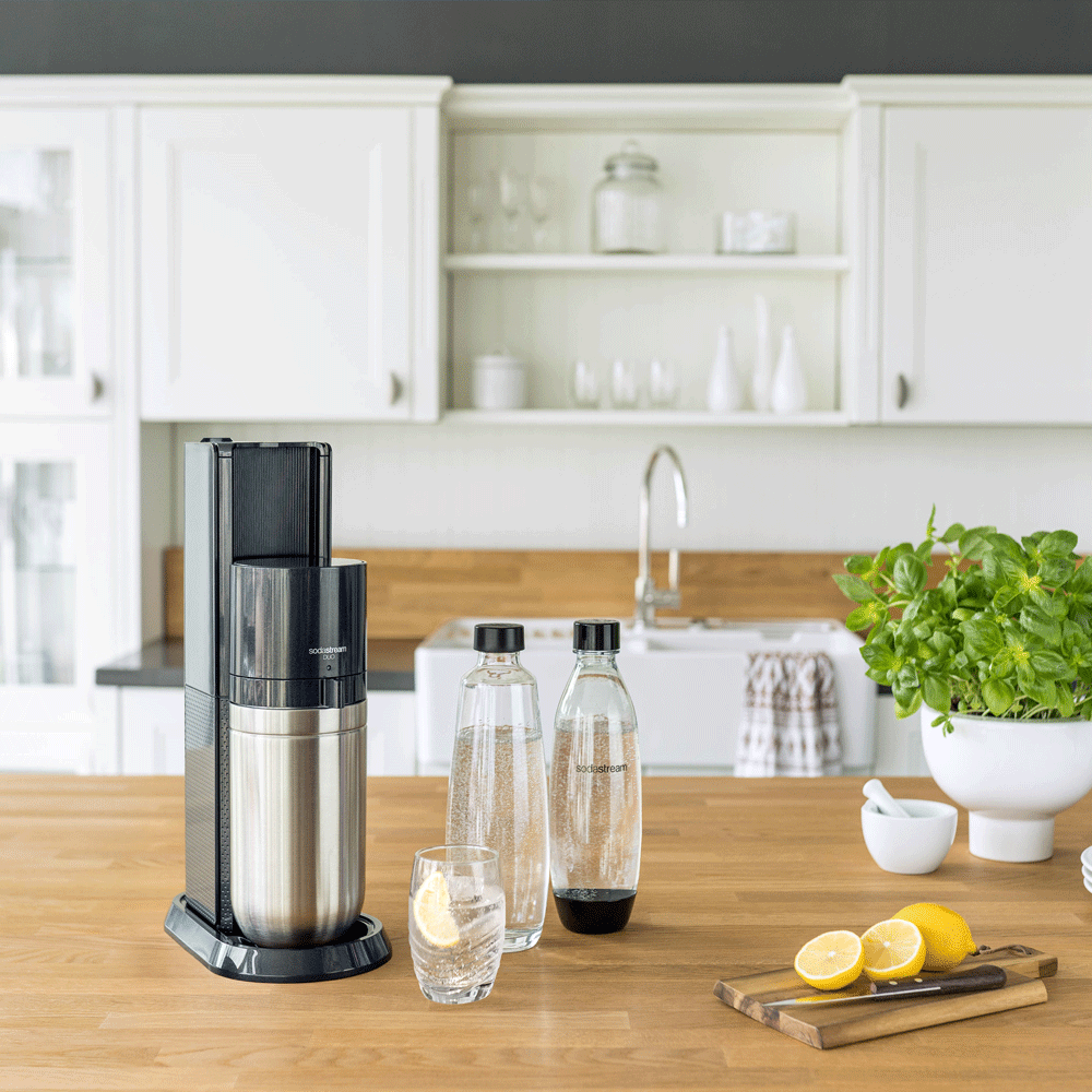 Bild: sodastream Duo Titan Wassersprudler