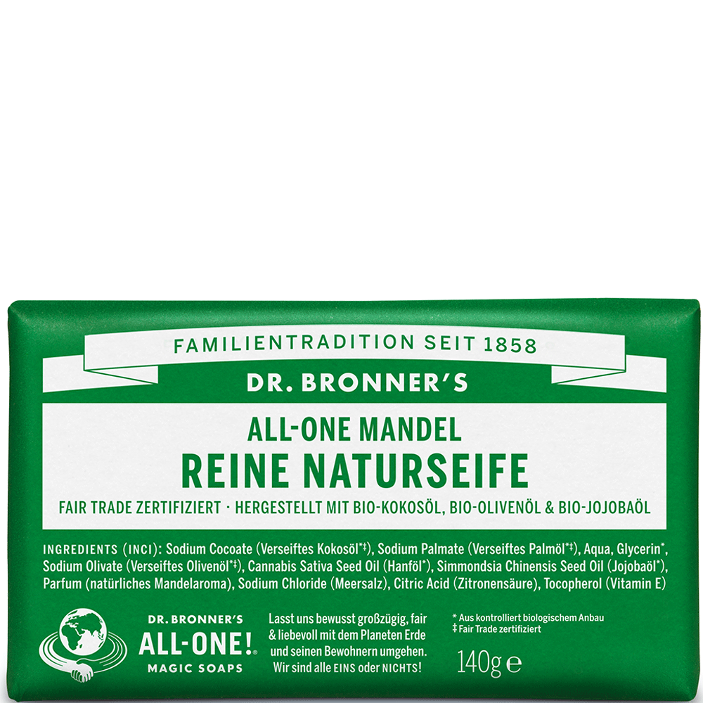 Bild: Dr. Bronner's Seifenstück Mandel
