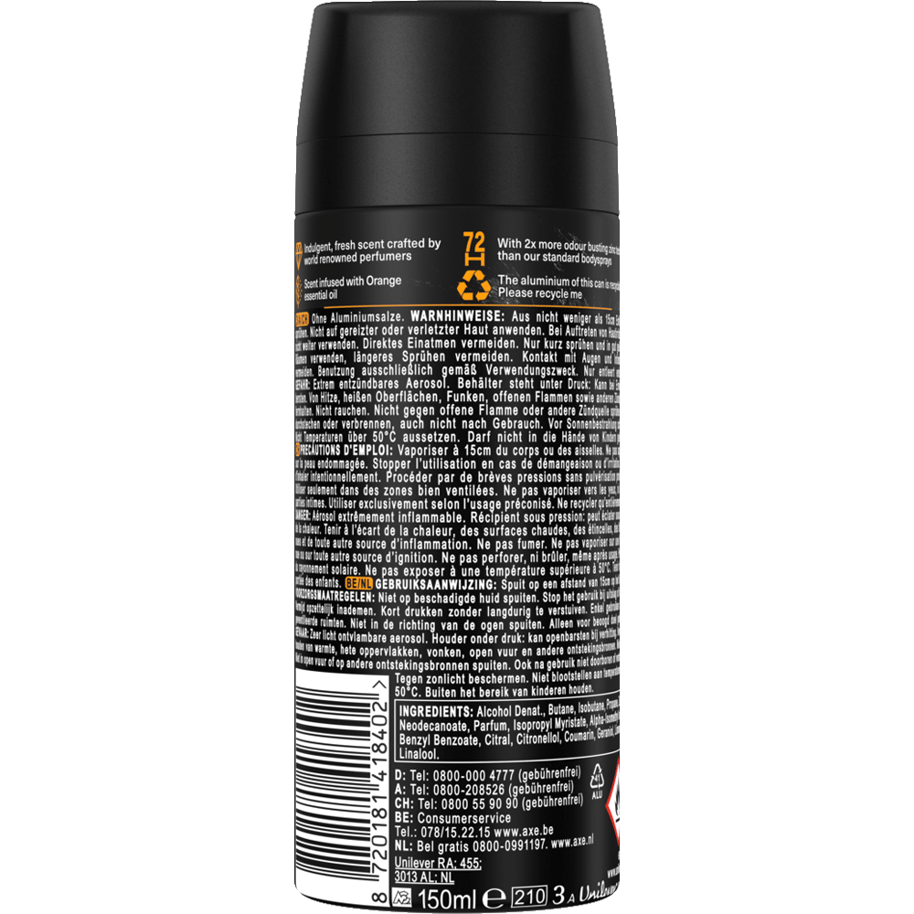 Bild: AXE Deo Spray Black Vanilla