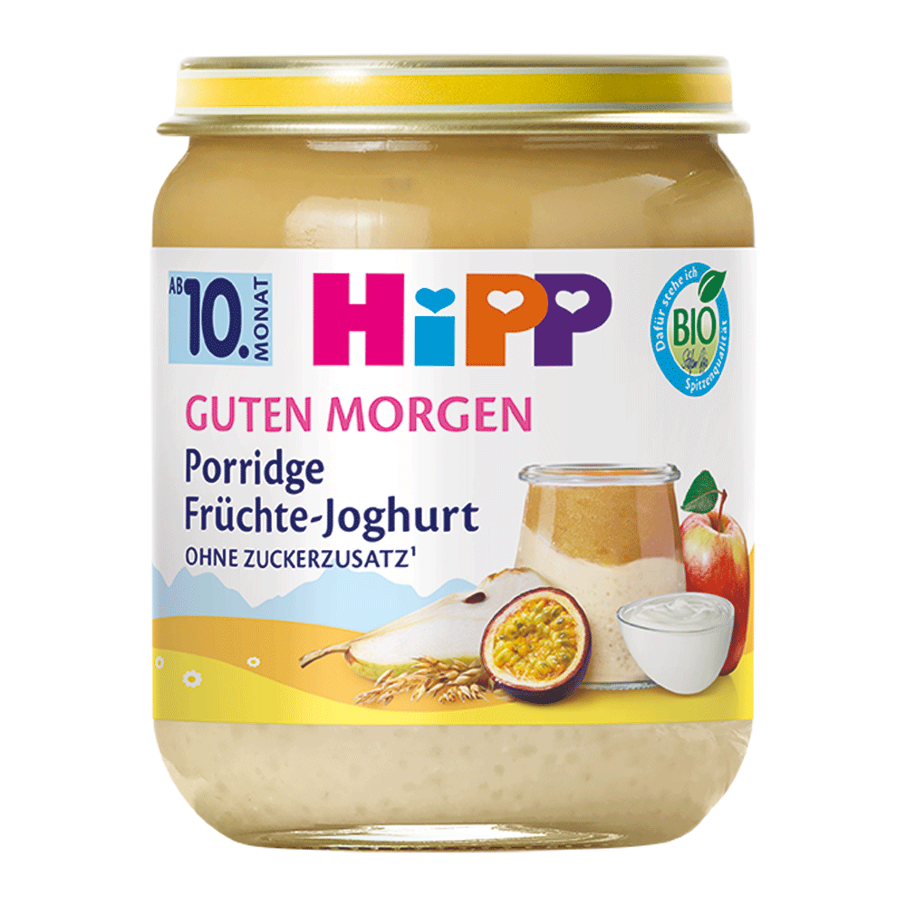 Bild: HiPP Porridge Früchte-Joghurt