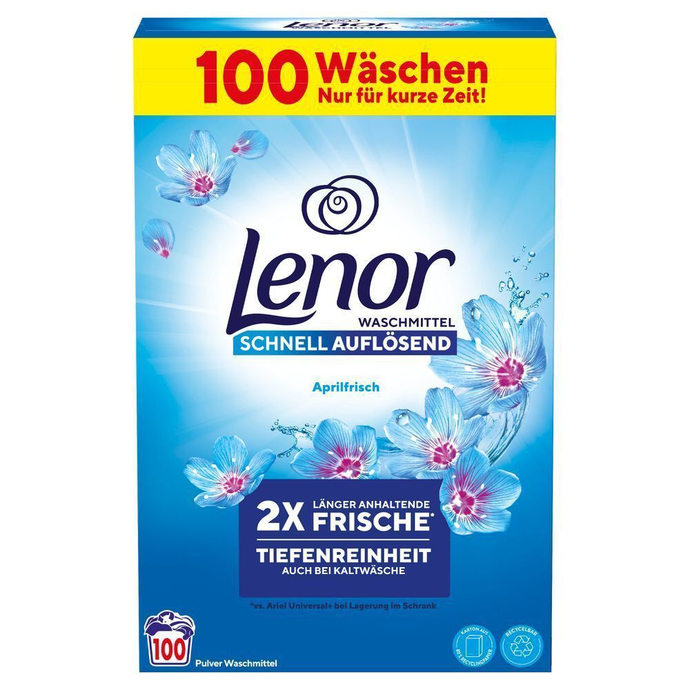 Bild: Lenor Pulverwaschmittel Aprilfrisch