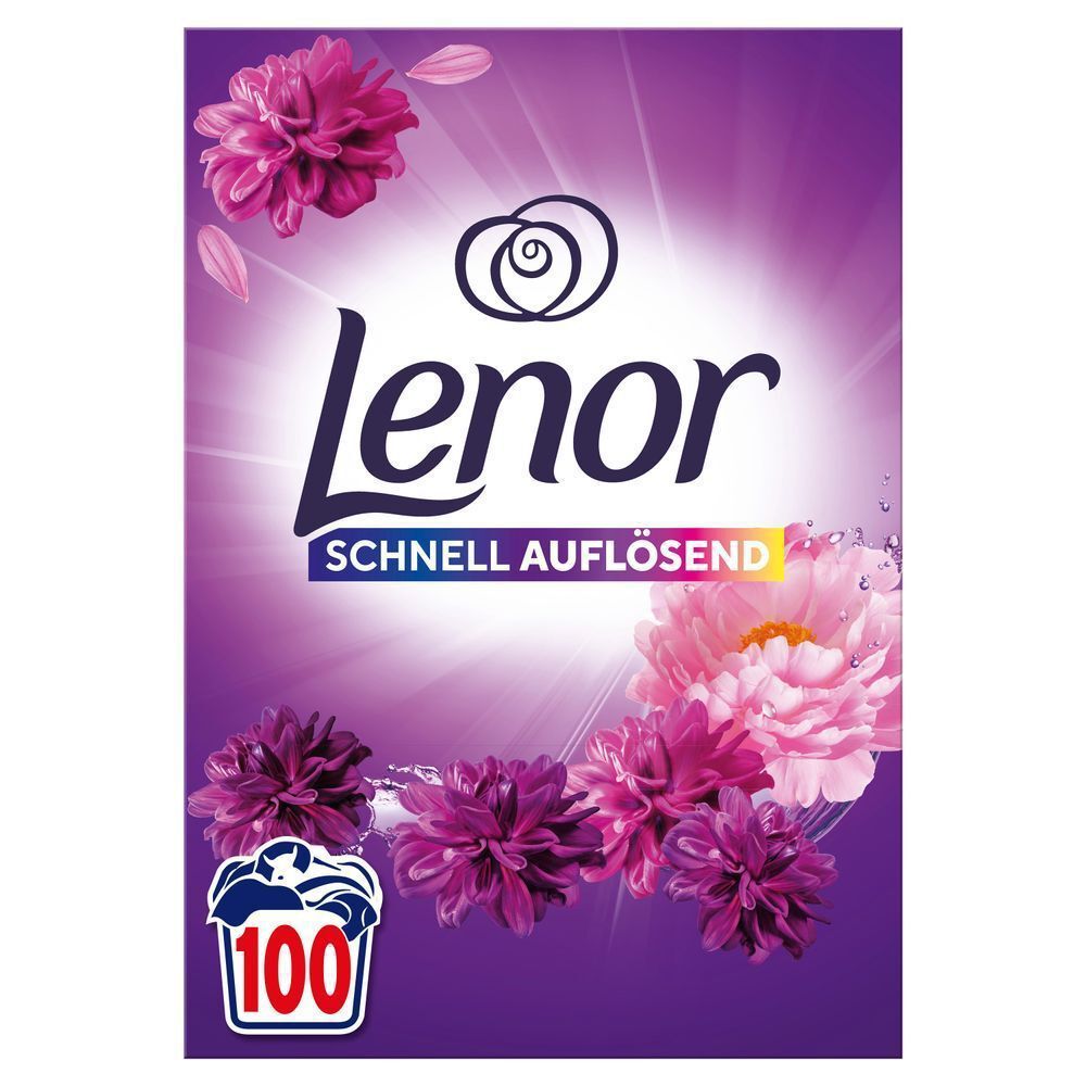 Bild: Lenor Pulverwaschmittel Amethyst Blütentraum