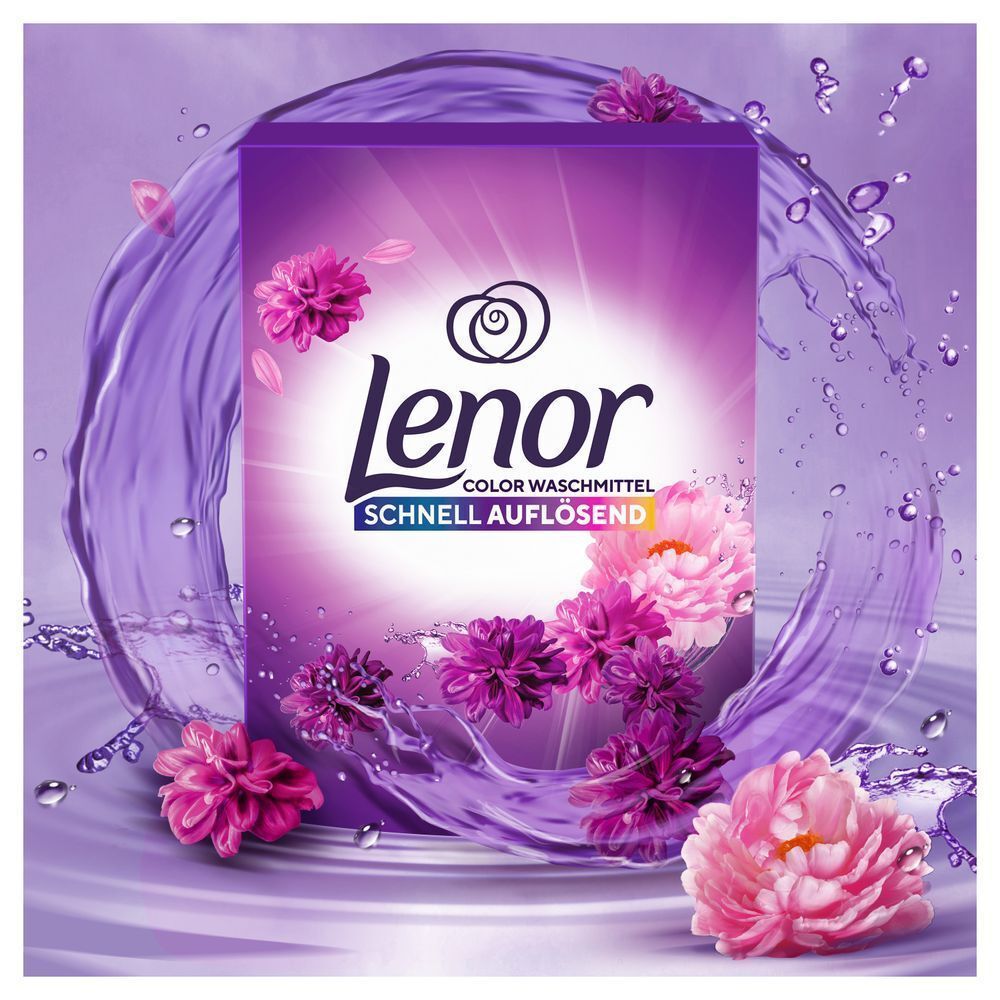 Bild: Lenor Pulverwaschmittel Amethyst Blütentraum