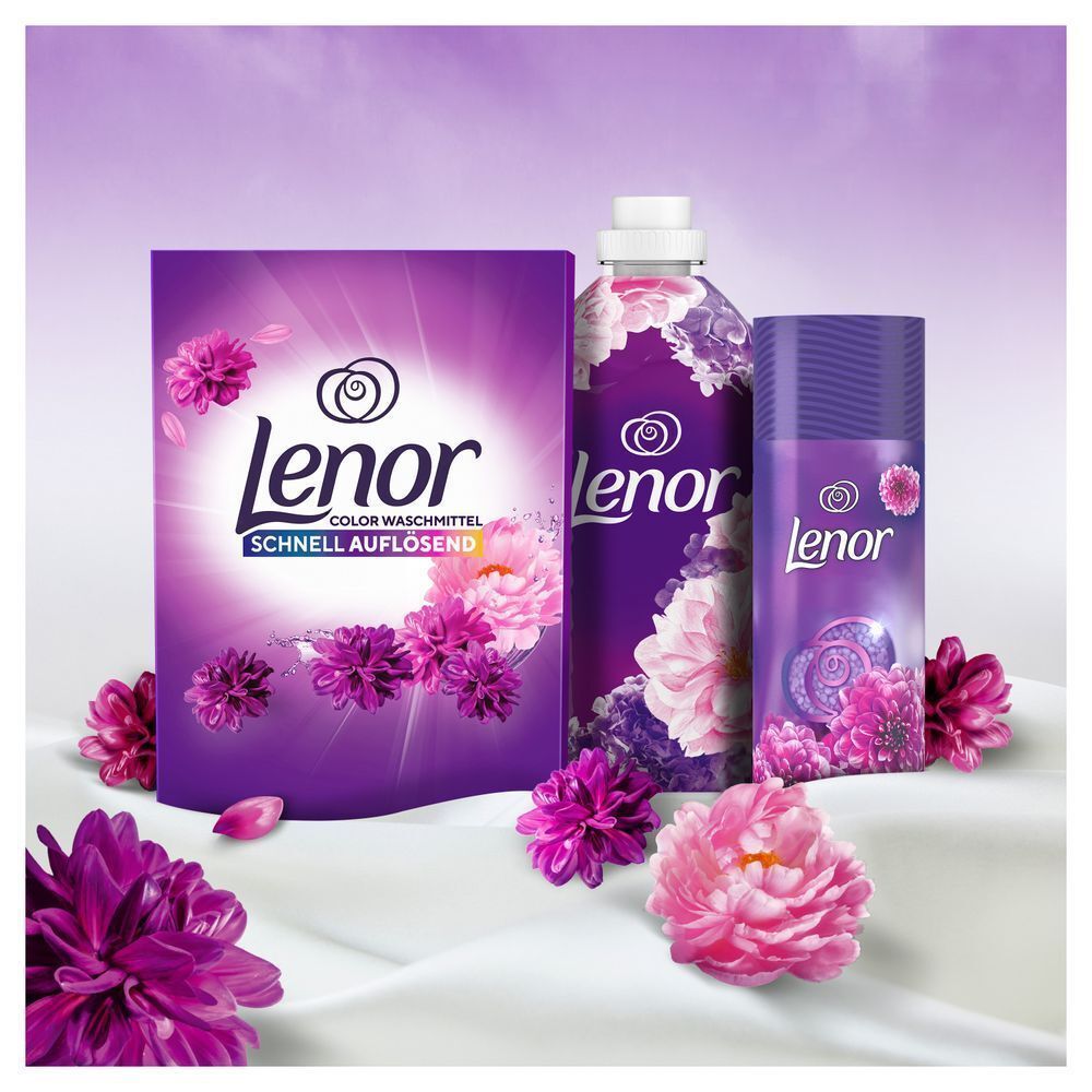 Bild: Lenor Pulverwaschmittel Amethyst Blütentraum