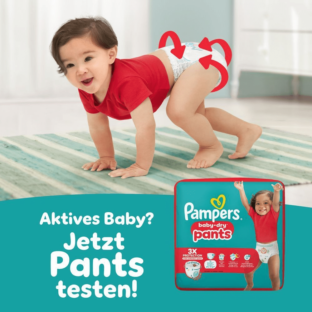 Bild: Pampers Baby-Dry Größe 4,9kg-14kg