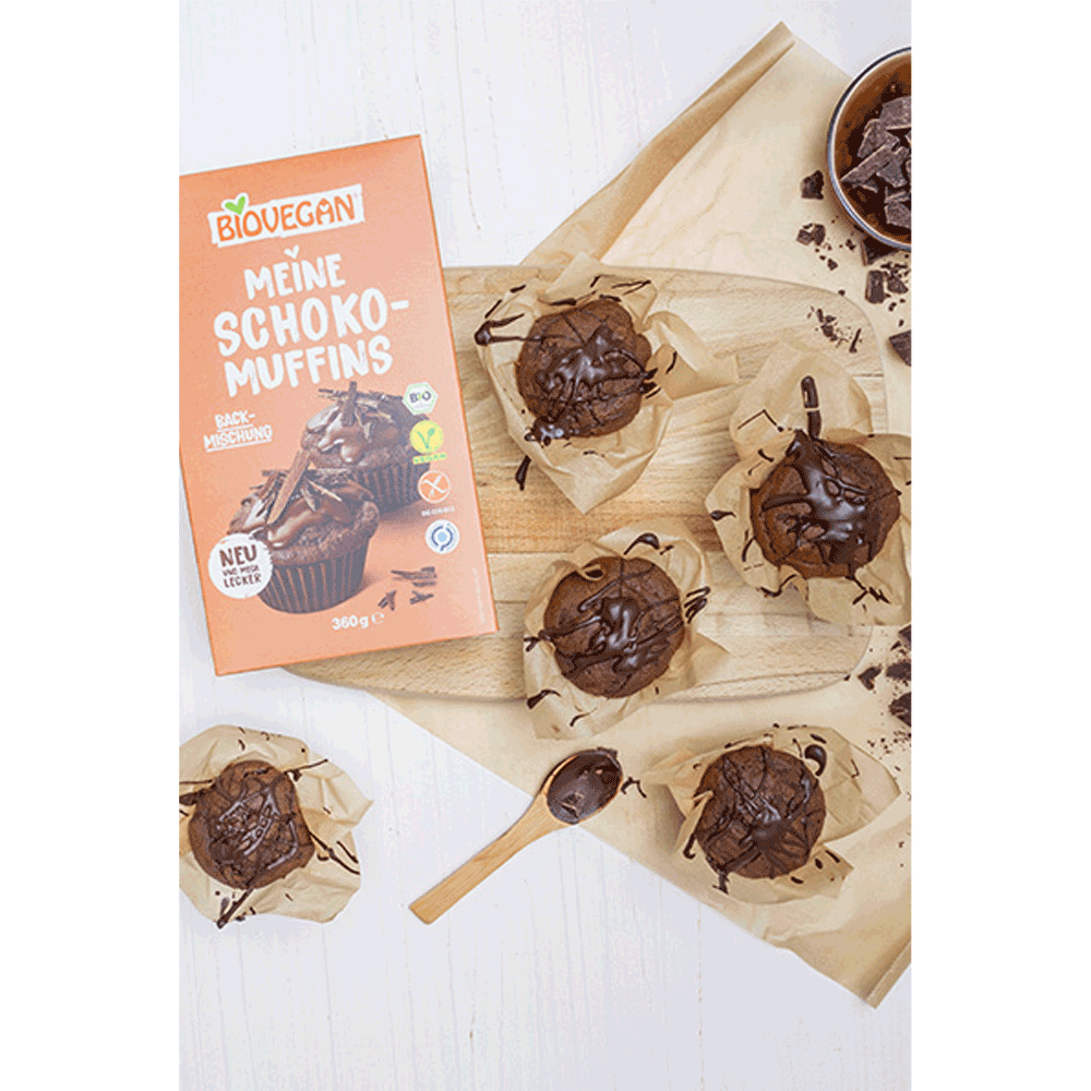 Bild: Biovegan Backmischung Meine Schoko-Muffins