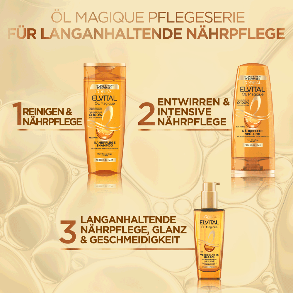Bild: L'ORÉAL PARIS ELVITAL Öl Magique Shampoo
