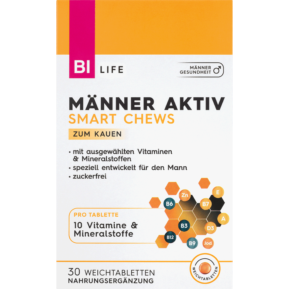 Bild: BI LIFE Männer Aktiv Smart Chews