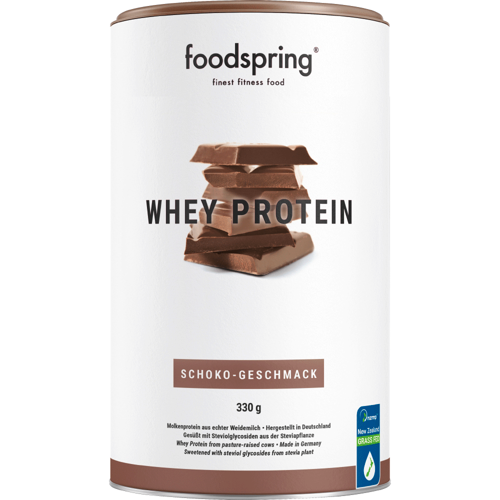 Bild: foodspring Whey Protein Shake Schokolade