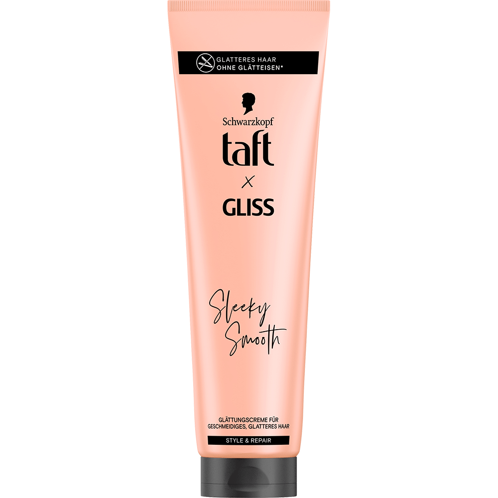 Bild: Schwarzkopf taft x Gliss Sleeky Smooth Glättungscreme