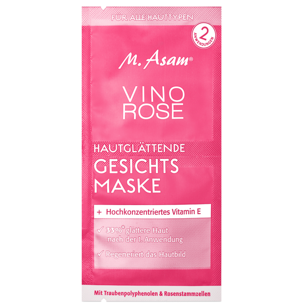 Bild: M. Asam Vino Rose hautglättende Gesichtsmaske 